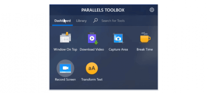 10. Parallels Toolbox — Streamlined Set of Mac Cleanup Tools