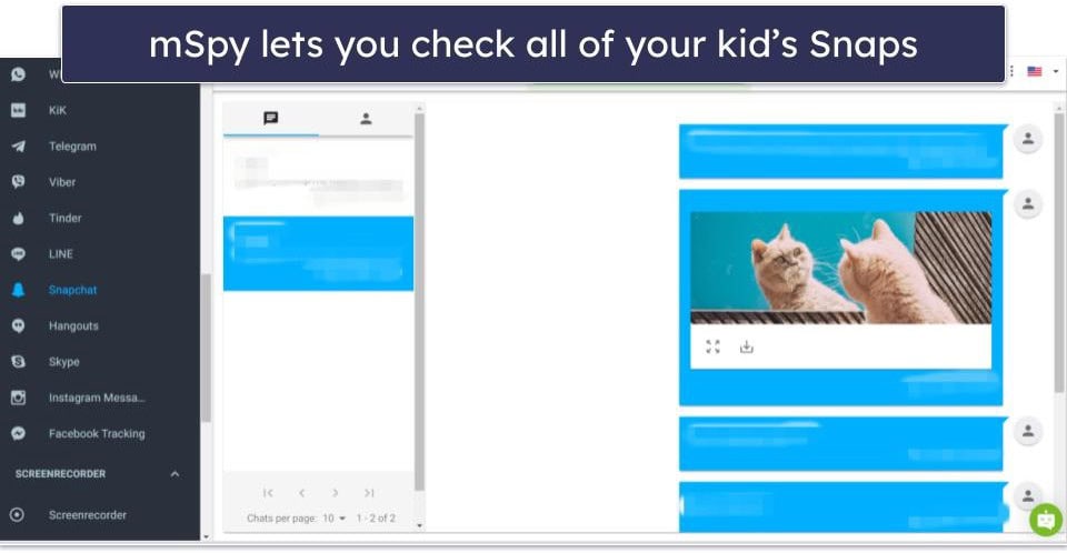 🥉3. mSpy — Good For Viewing Your Child’s Snaps on Android