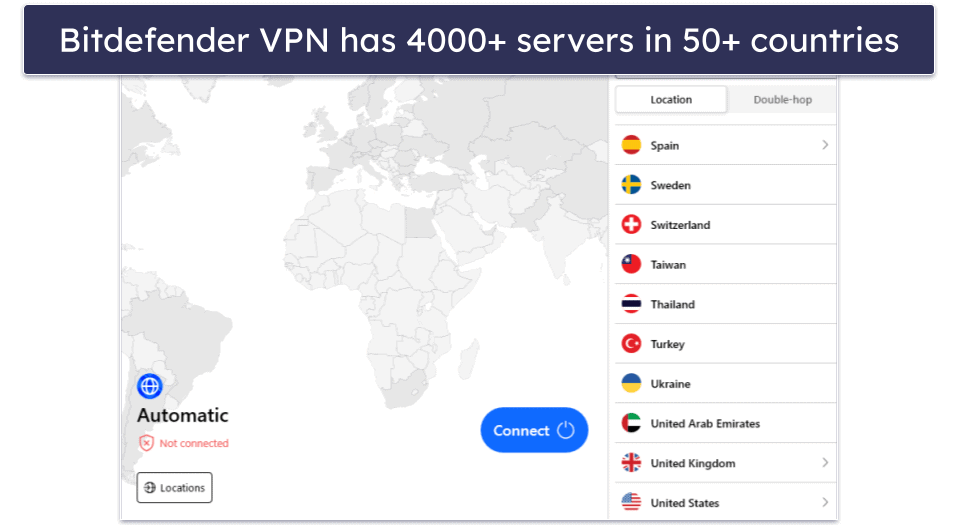 Servers — Both VPNs Have Good Server Networks