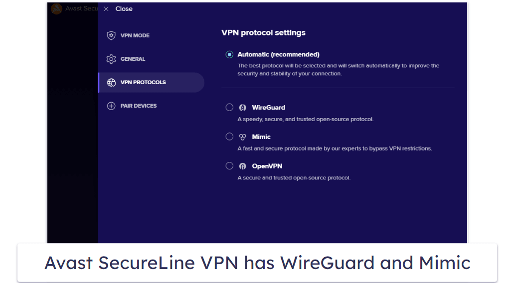 Security — Both VPNs Have Strong Security Features