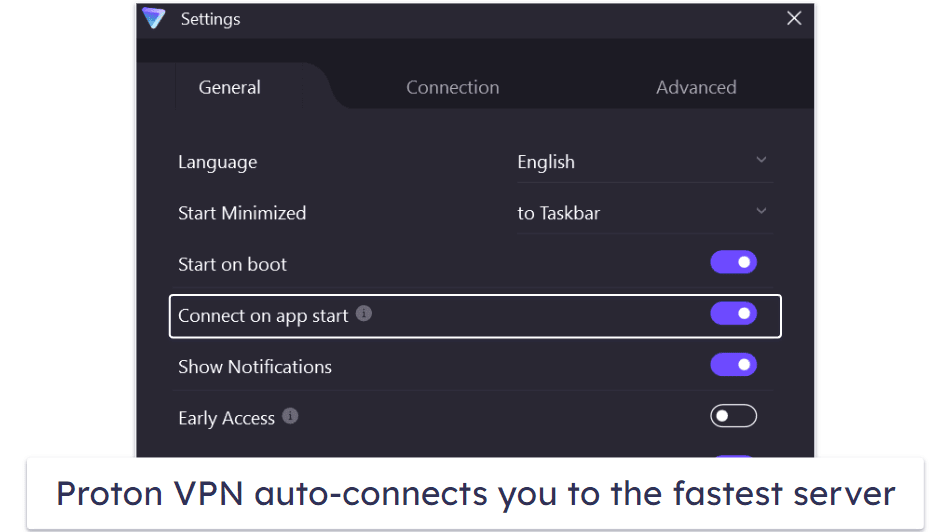 🥈2. Proton VPN — Best Free VPN With Unlimited Data for Omegle