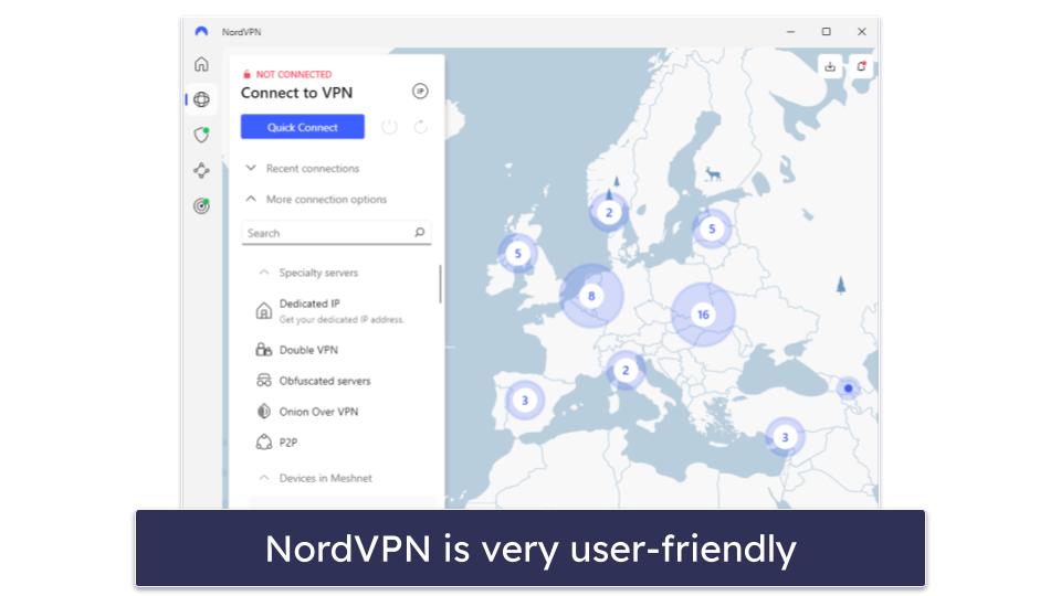 4. NordVPN — Great Security Features + Fast Speeds on all Servers