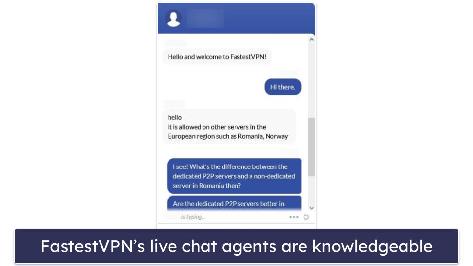 FastestVPN Customer Support — Knowledgeable Customer Support Agents, Quick Email Responses &amp; More