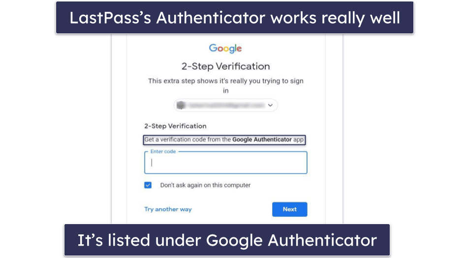 Don't Let Google Manage Your Passwords