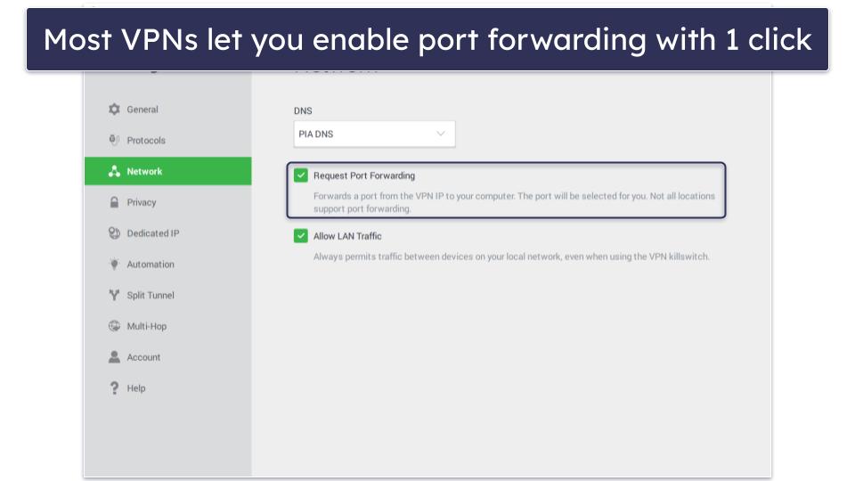 How to Configure Port Forwarding on a VPN