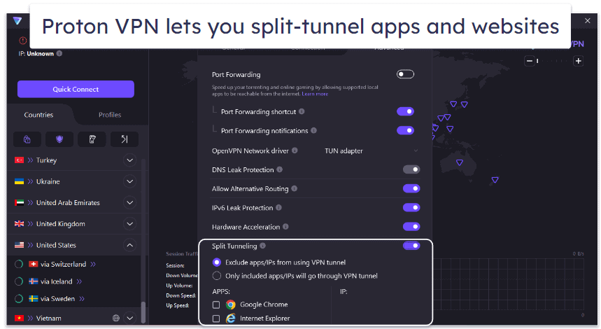 How to use the Proton VPN browser extension