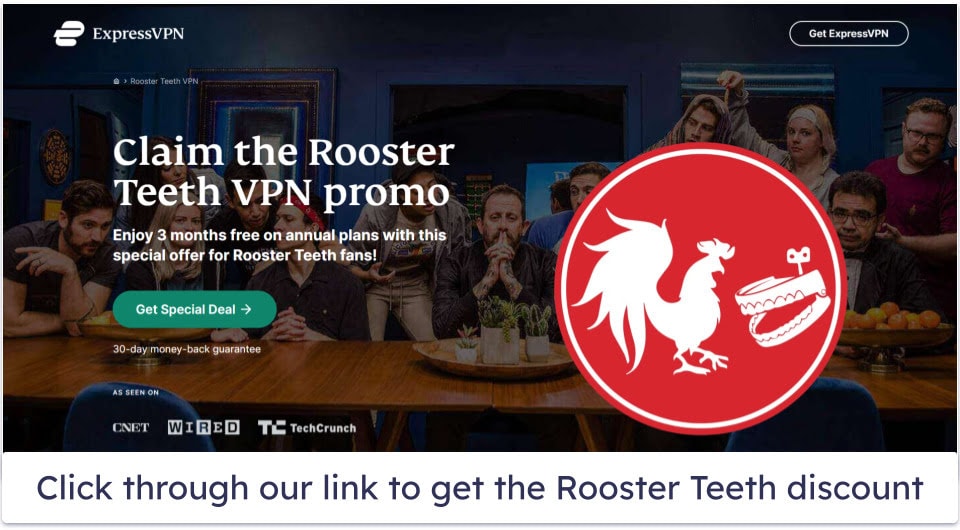 What Is the Rooster Teeth ExpressVPN Discount?