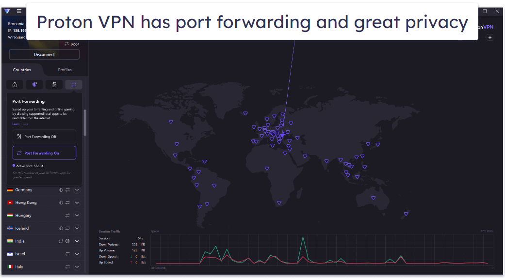 4. Proton VPN — Good Privacy-Focused P2P VPN