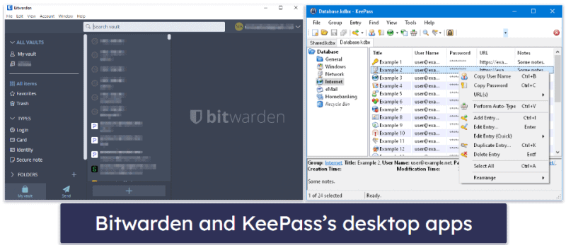 Bitwarden Vs KeePass 2024 Which One Is Better   Bitwarden Vs KeePass Comparison 2 800x347 