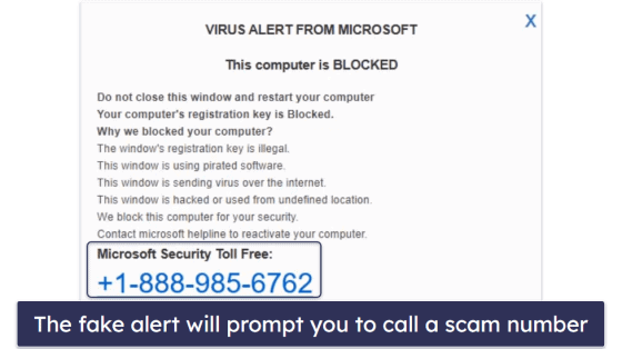 How To Remove The “Virus Alert From Microsoft” Scam