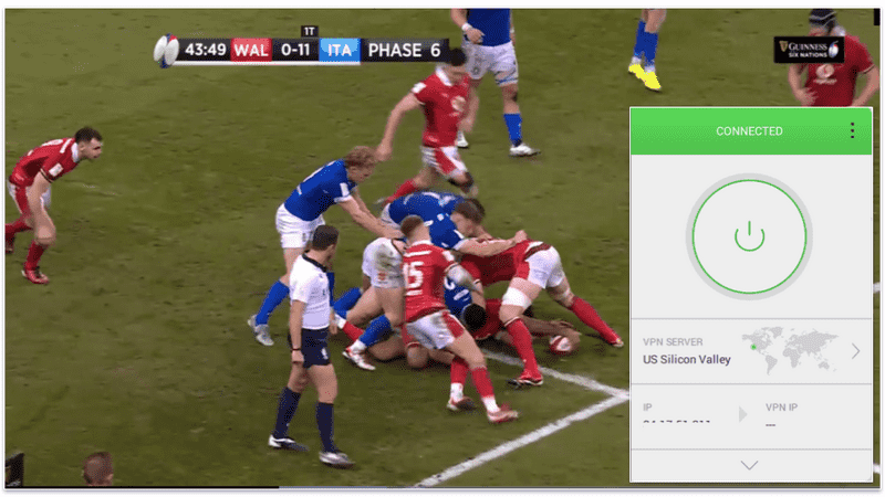 🥈2. Private Internet Access — Great for Watching Six Nations on Mobile Devices