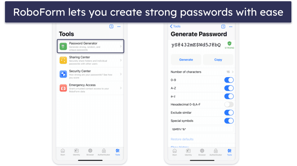 🥉3. RoboForm — Best Form-Filling With Excellent Security