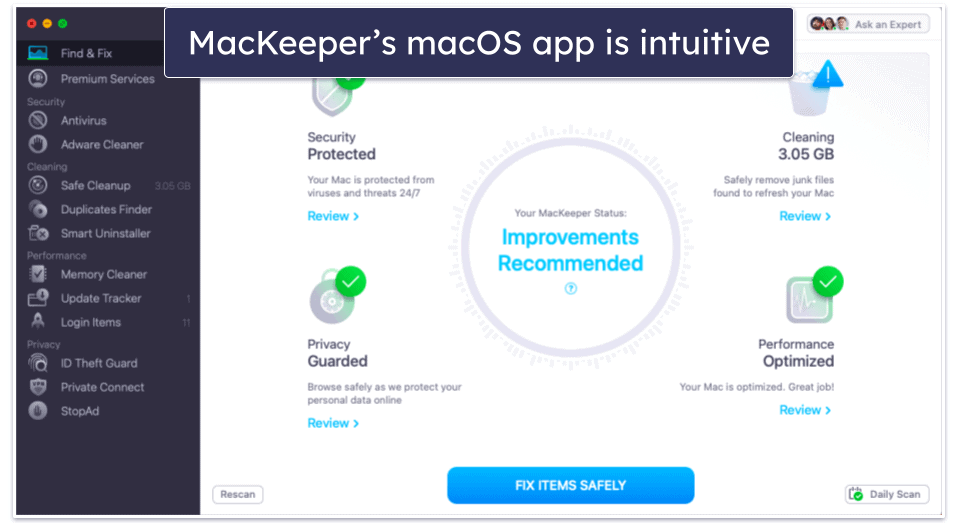Bonus. MacKeeper — Intuitive &amp; Feature-Rich Antivirus for Mac