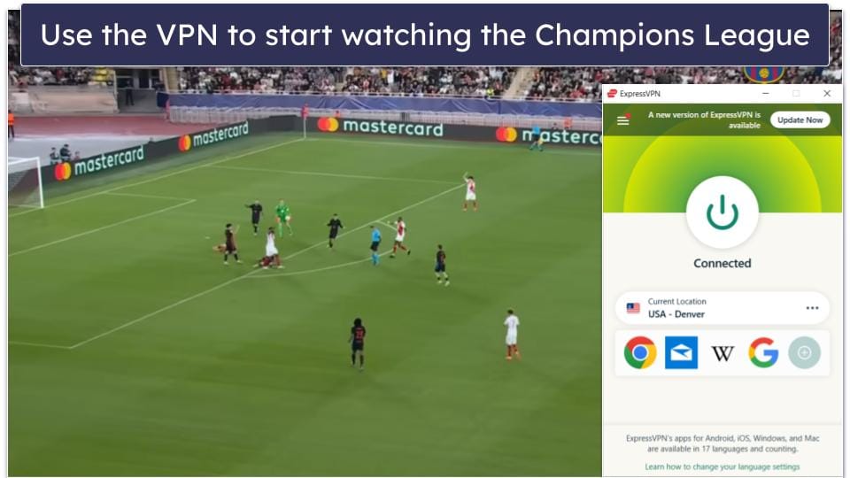 How to Watch the Champions League on Any Device