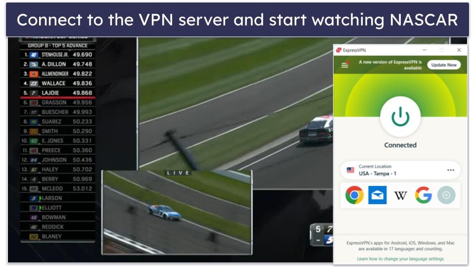 How to Watch NASCAR on Any Device