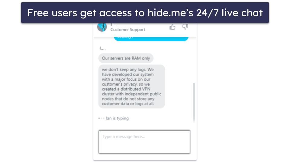 4. hide.me — Great Free VPN With Tons of Free Server Locations