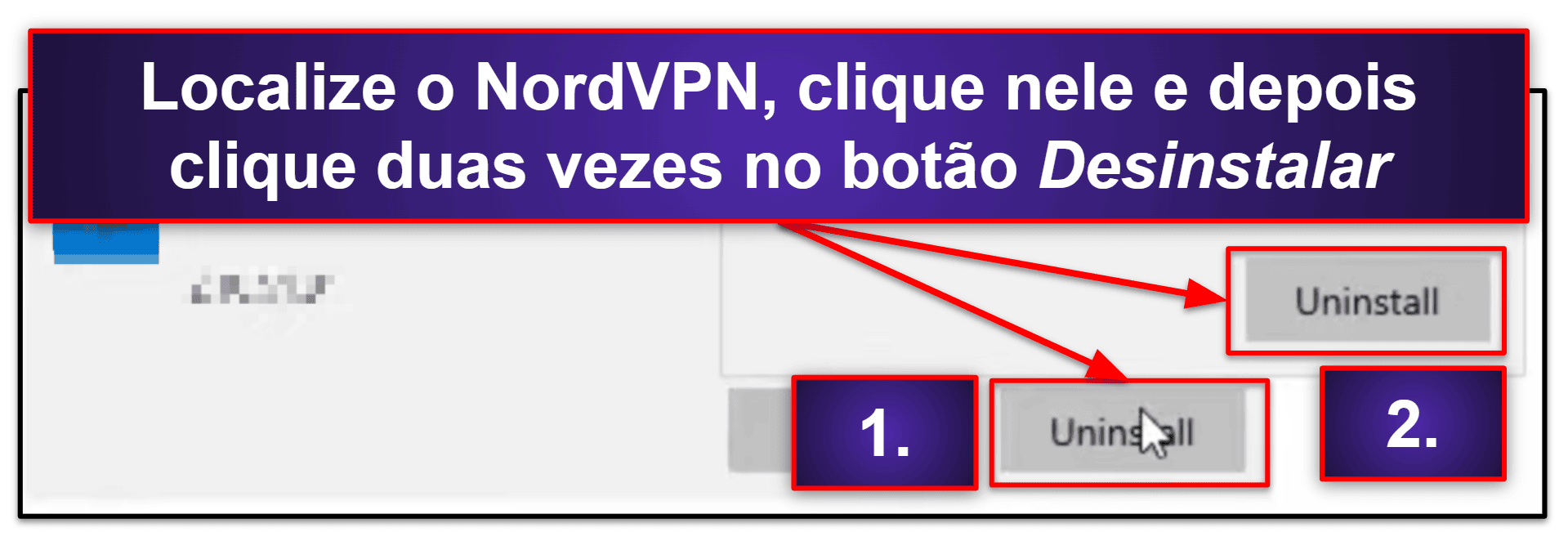 Como desinstalar e remover completamente os arquivos do NordVPN dos seus dispositivos