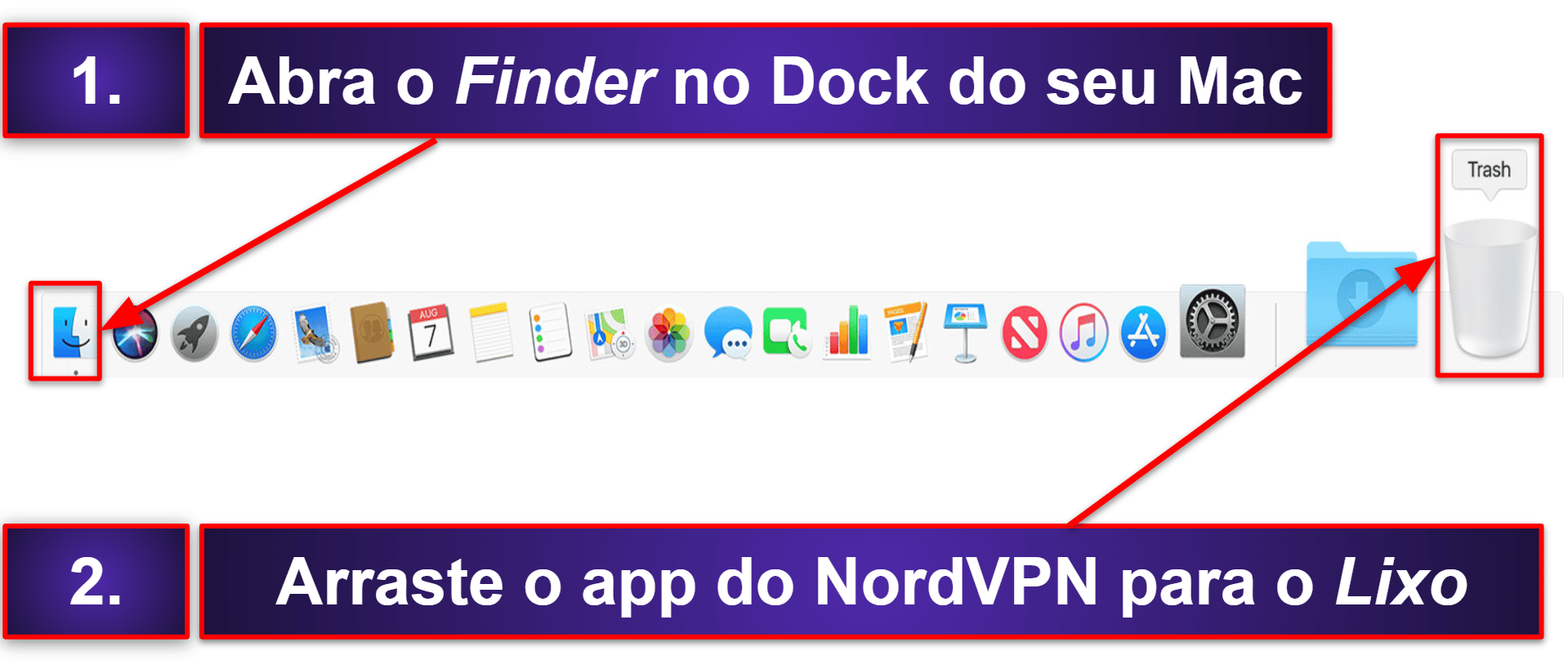 Como desinstalar e remover completamente os arquivos do NordVPN dos seus dispositivos