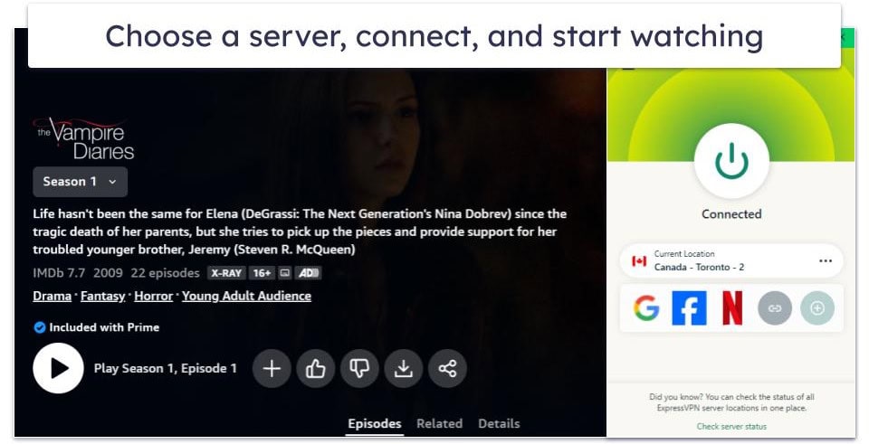 How to Watch The Vampire Diaries on Any Device