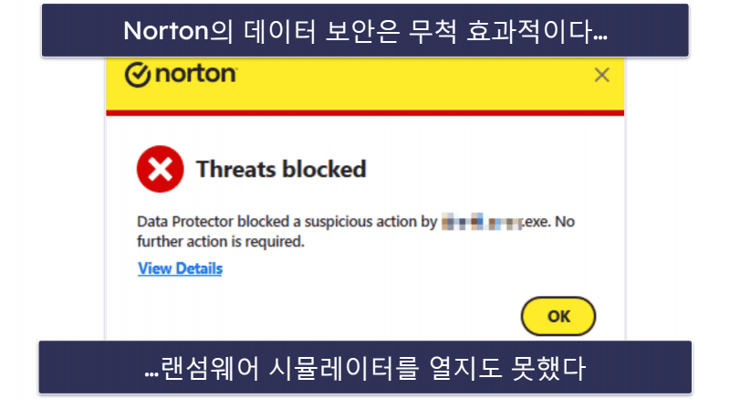 Norton의 보안 기능