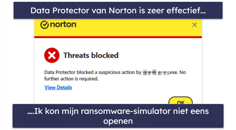 Norton Beveiligingsfuncties