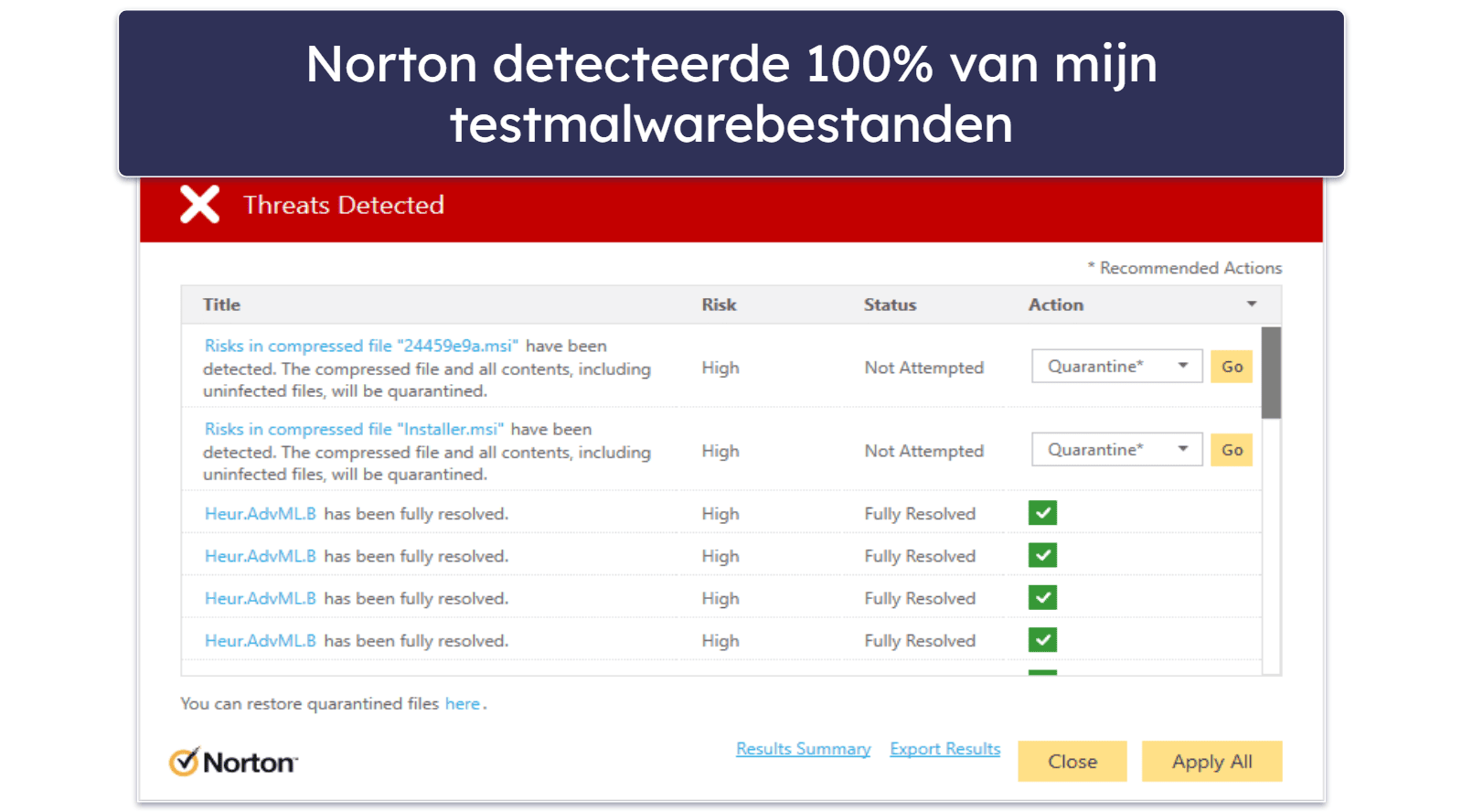 🥇1. Norton 360 — Het beste antivirusalternatief voor Windows Defender van Microsoft in 2025