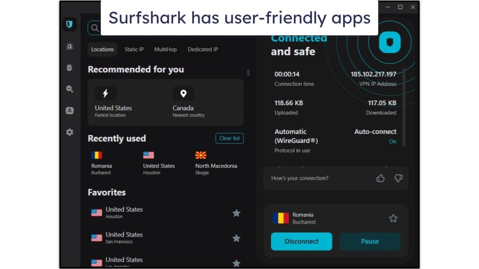 5. Surfshark — Intuitive VPN With Affordable Plans