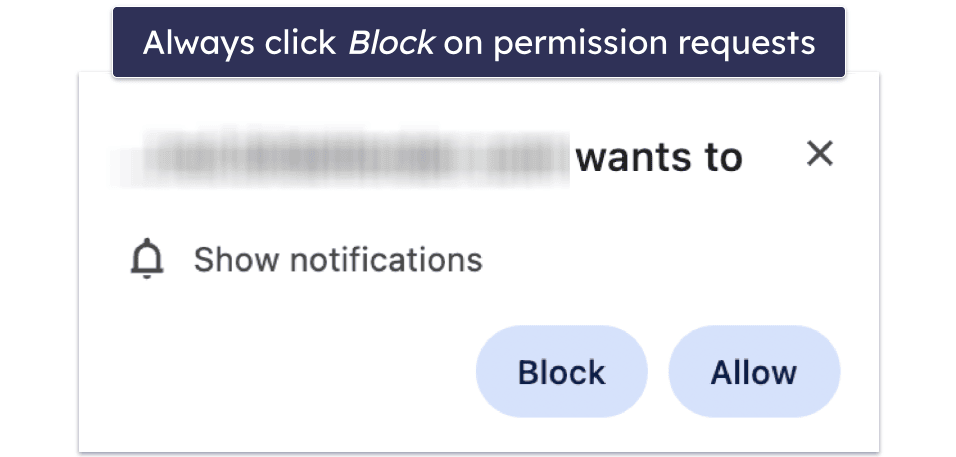 Preliminary Step 1. Block Further Notifications