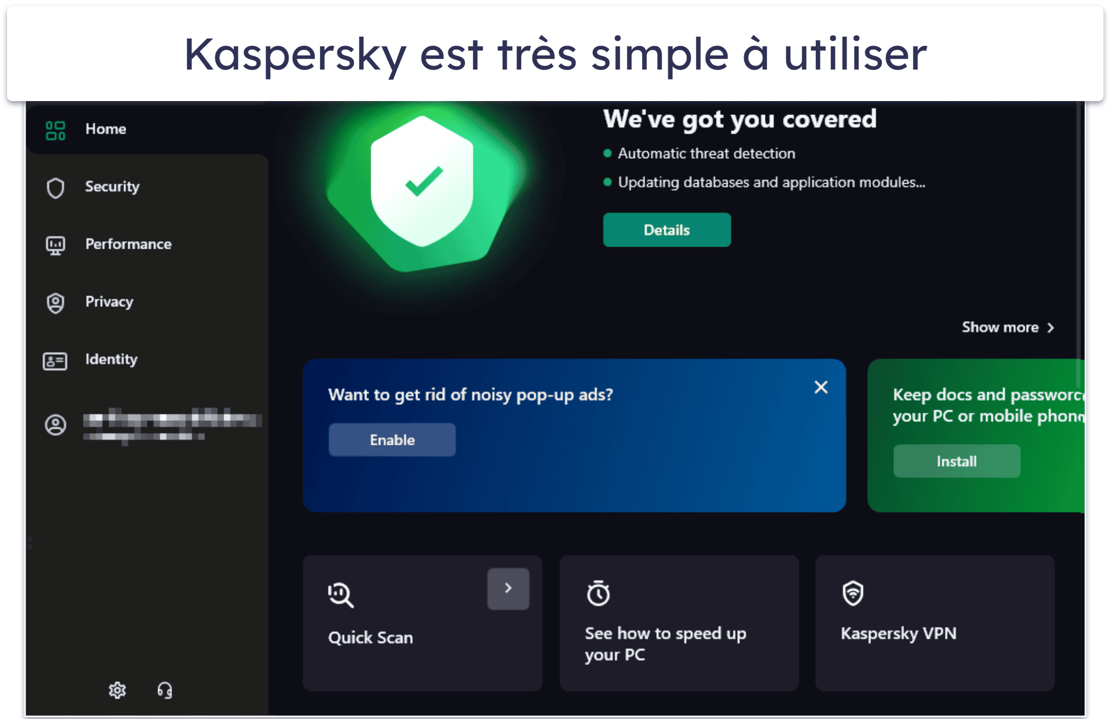 8. Kaspersky Premium — Le meilleur pour la facilité d’utilisation