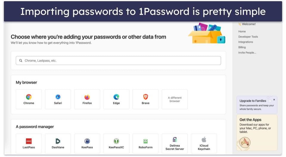 Ease of Use — 1Password Is Slightly More Beginner-Friendly