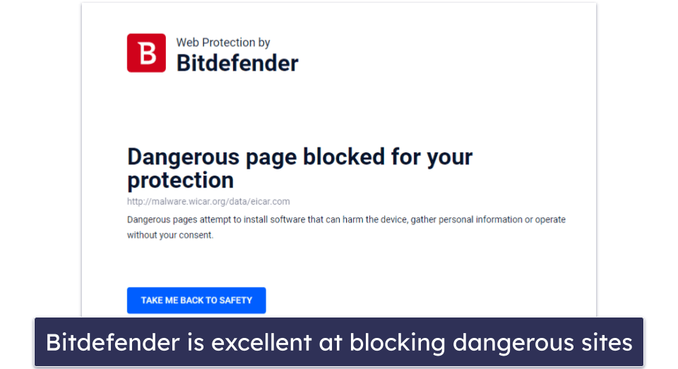 🥈2. Bitdefender Total Security — Best for Lightweight Scanning + Tons of Additional Features