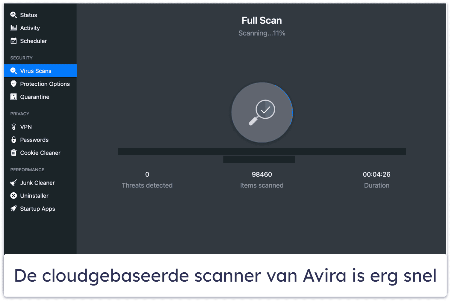 7. Avira Prime — De beste voor snelle scans &amp; automatische software-updates