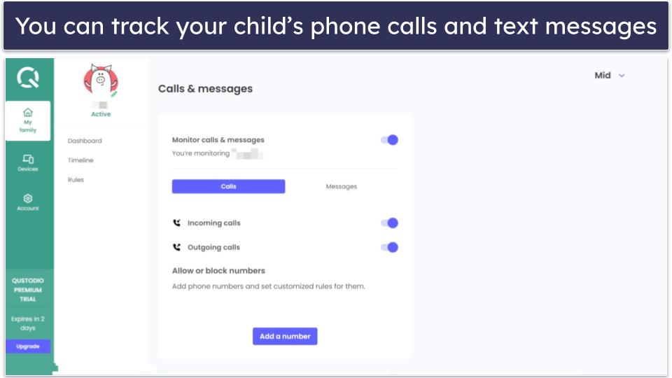 🥇 1. Qustodio — Best Parental Control App for iOS in 2024