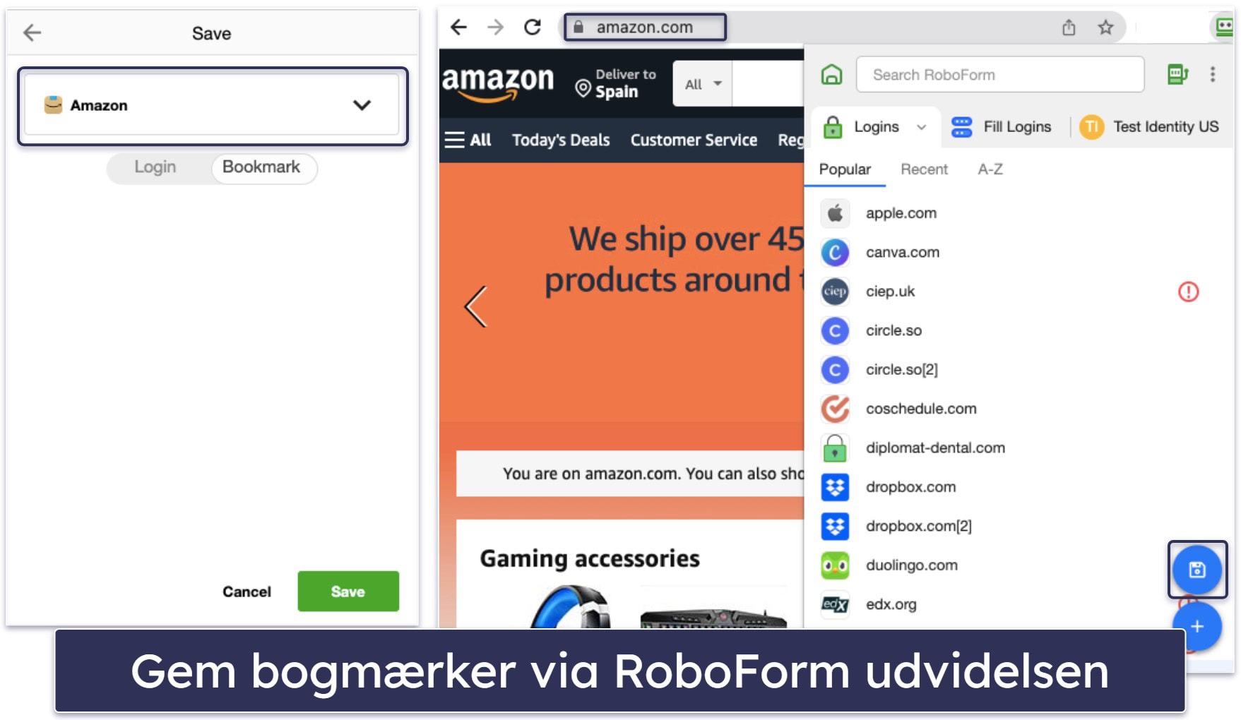 🥉3. RoboForm — Password Manager Med den Bedste Værdi (Med Glimrende Auto-Udfyldning)