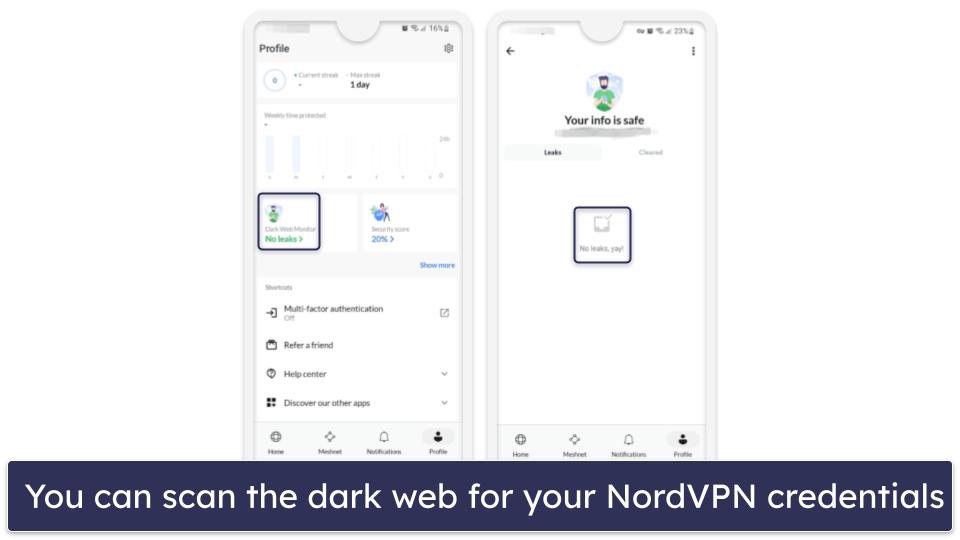 4. NordVPN — Great Android App For Securely Sharing Files