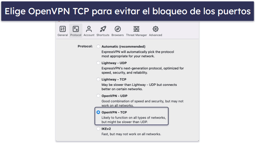 Cómo conseguir que ExpressVPN funcione en China