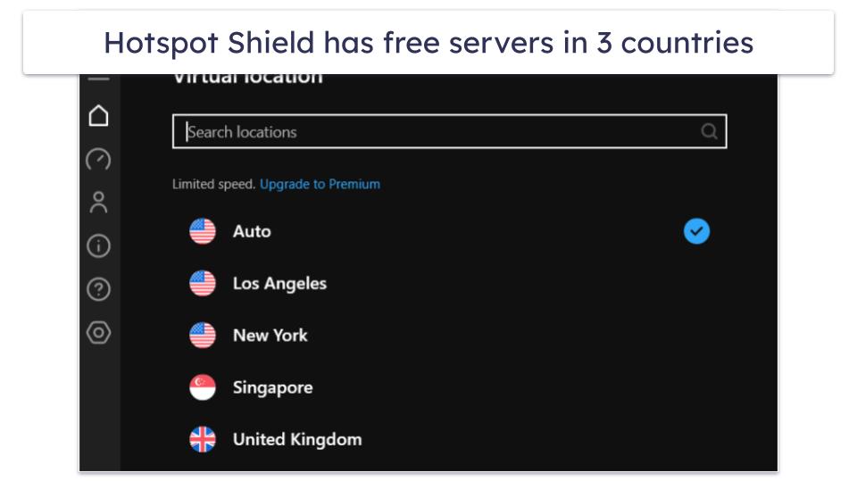Bonus. Hotspot Shield — Free VPN With Fast Speeds