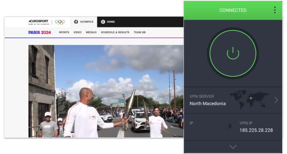 🥈2. Private Internet Access — Great VPN for Watching the 2024 Summer Olympics on Mobile Devices