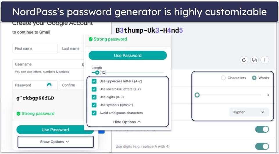 Basic Features — 1Password Has a Smart Password Generator
