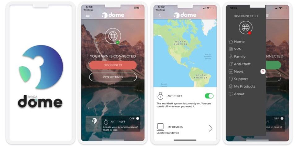 4. Panda Dome for iOS — Precise GPS Tracking &amp; Decent Anti-Theft Tools