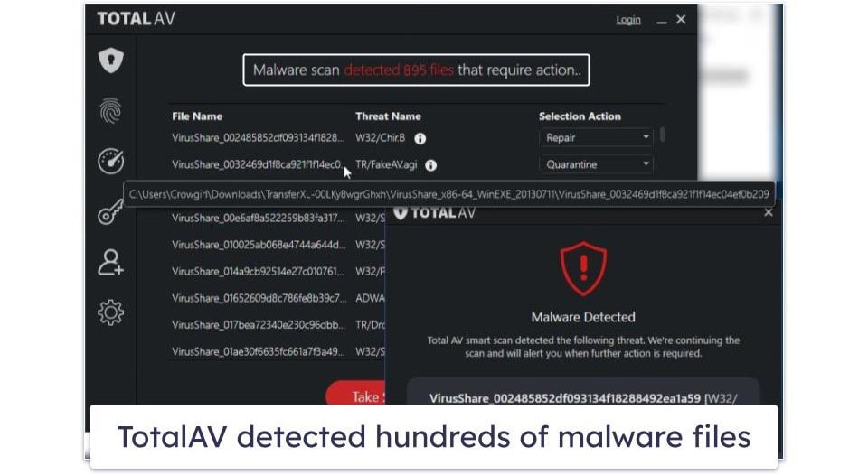 🥉 3. TotalAV — Most User-Friendly Anti-Ransomware Program
