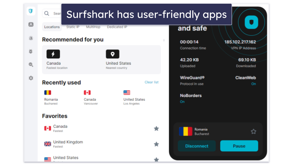 5. Surfshark — Intuitive VPN With Affordable Plans
