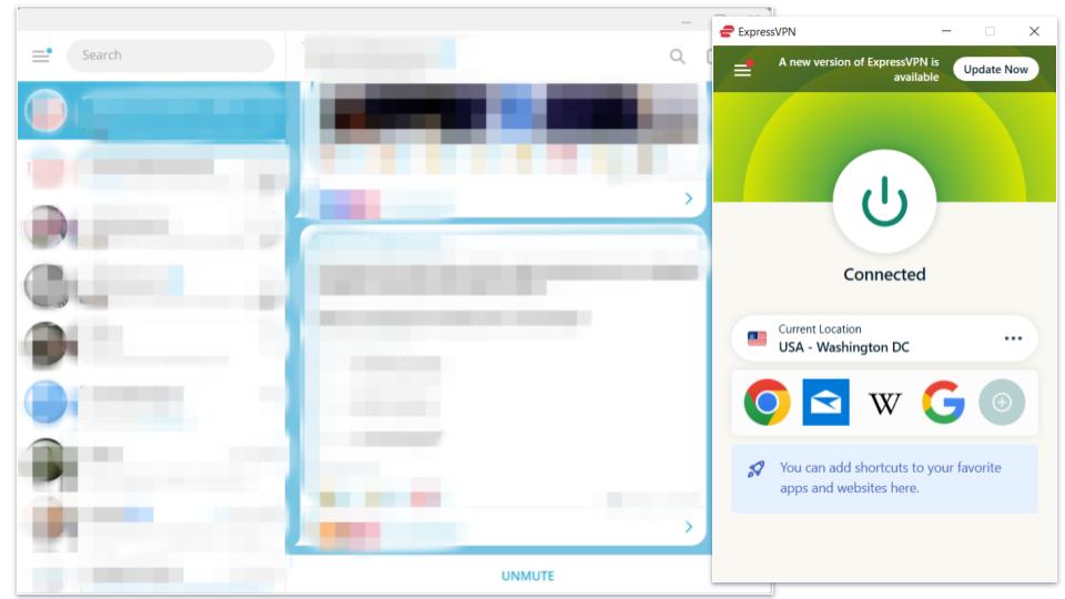 🥇1. ExpressVPN: la mejor VPN para Telegram