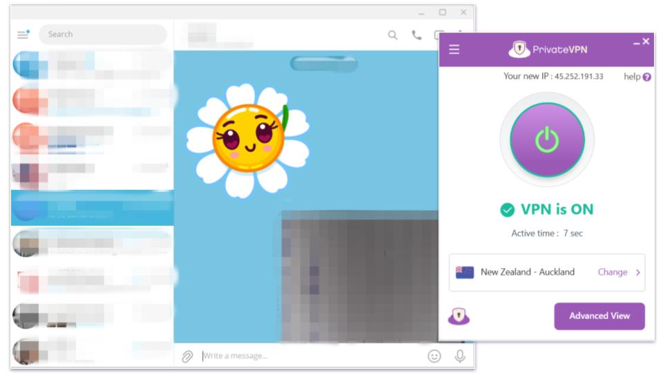 5. PrivateVPN — Telegram’ı Engellemek İçin Kullanımı Kolay VPN