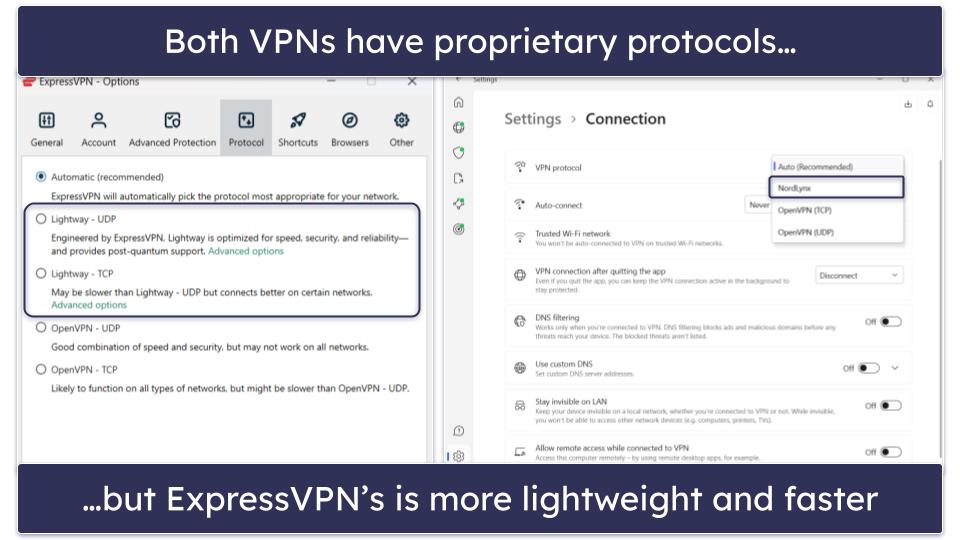 Security — Both VPNs Are Extremely Secure