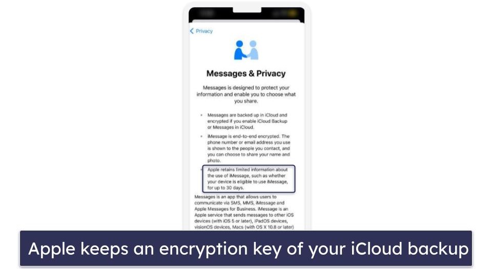 iMessage Privacy and Security Risks