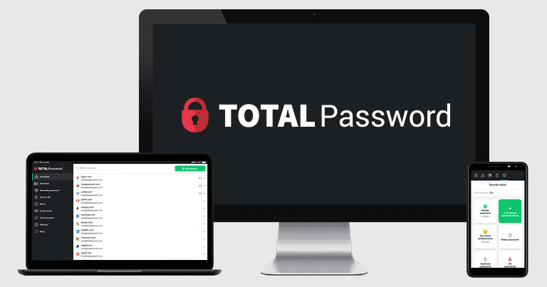7. Total Password — надёжный менеджер паролей с удалённым выходом из аккаунта