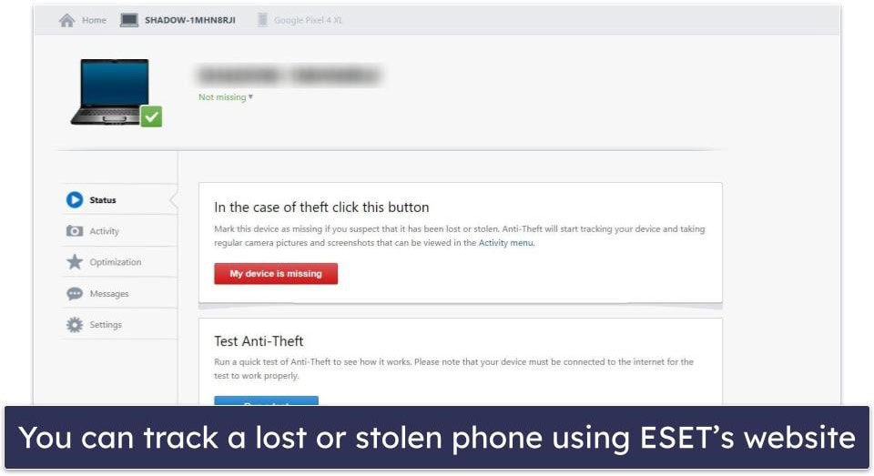 6. ESET — Strong Malware Protection