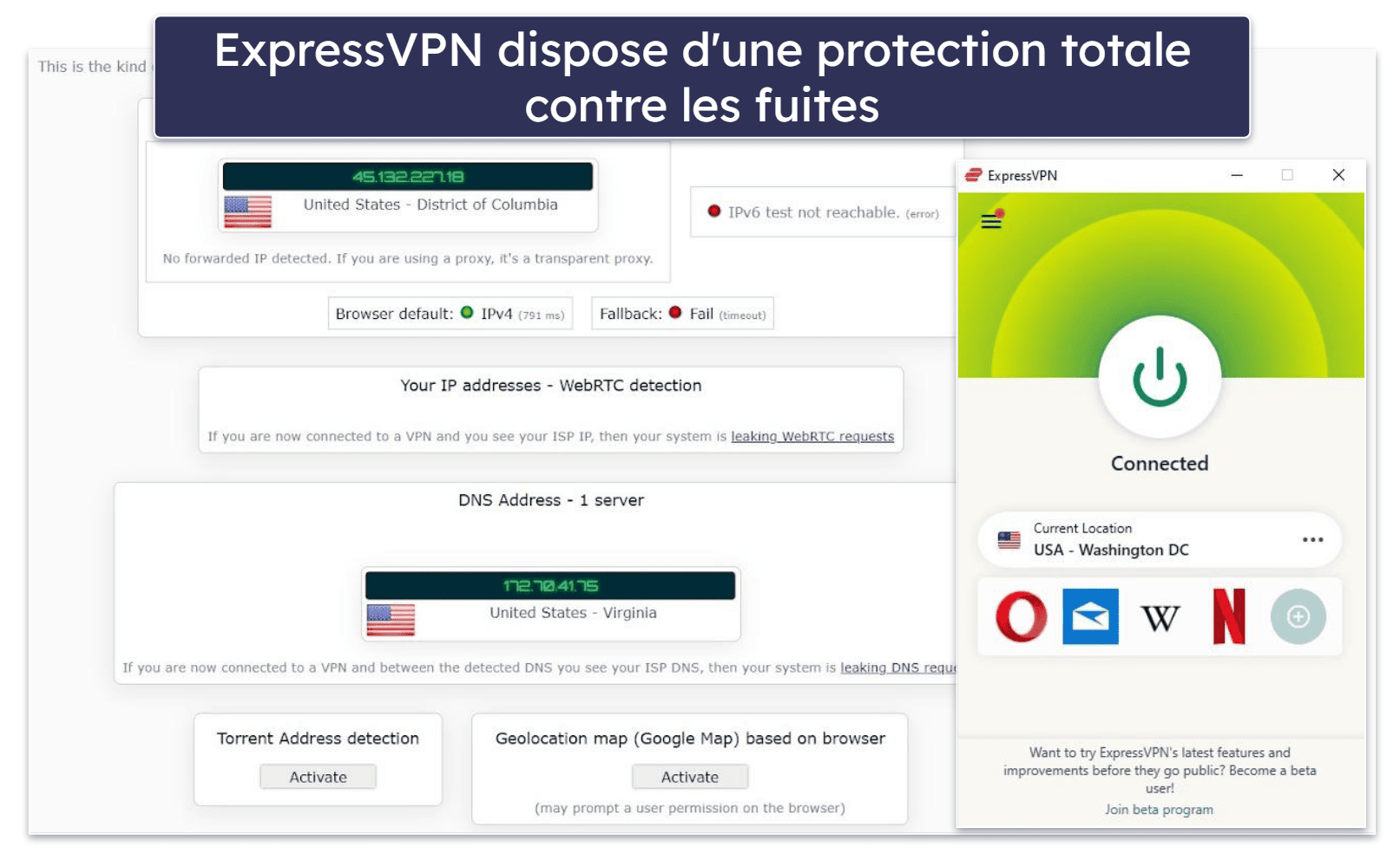 🥇1. ExpressVPN — Le meilleur VPN pour regarder les courses de F1