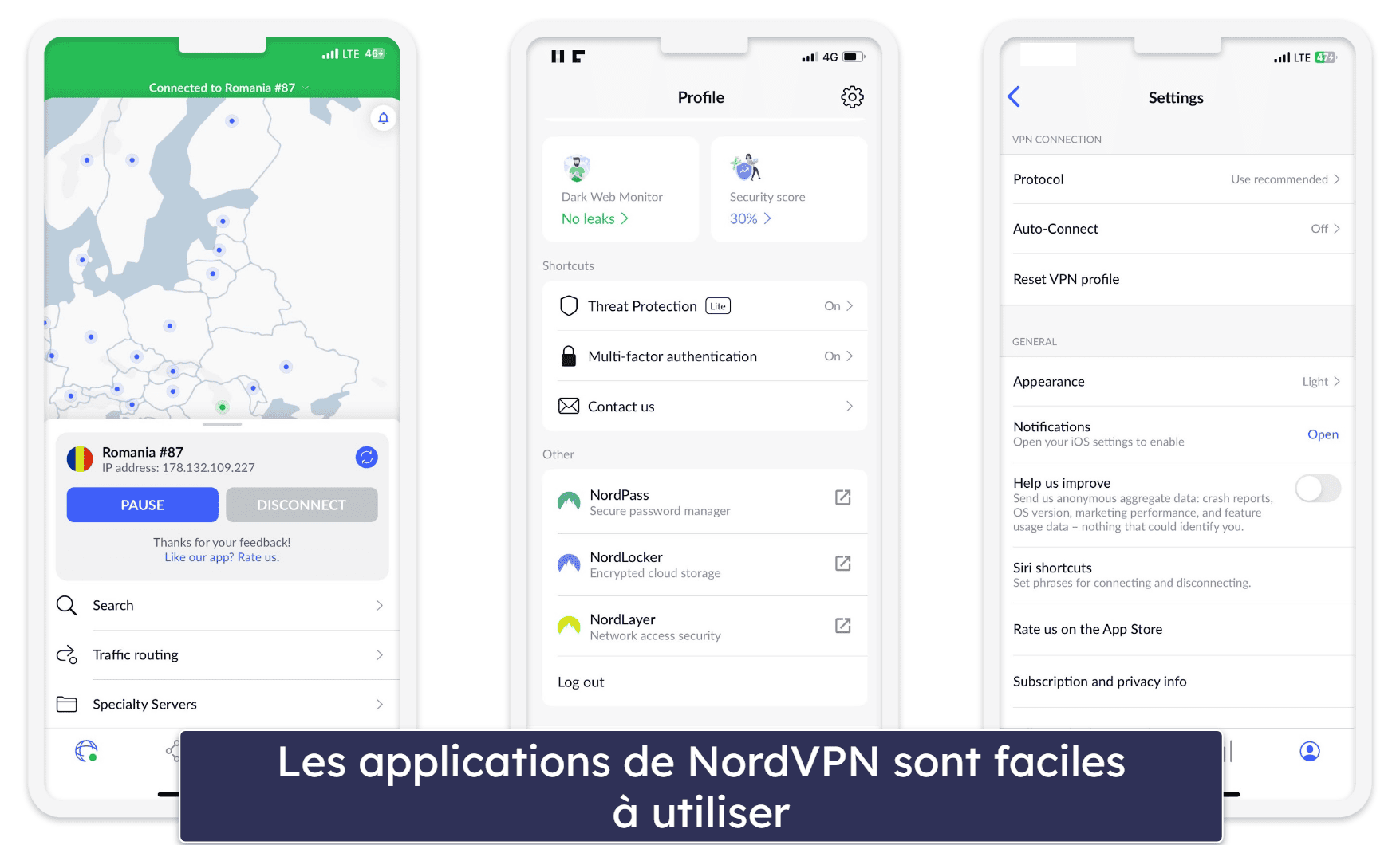 4. NordVPN — Un excellent VPN pour sécuriser vos vidéos de F1